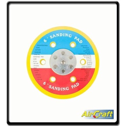 150mm - Sanding Pad Holder - Spares for Air Sander | Aircraft