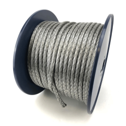 12mm - Stealth Fibre HMPE  - 12-Strand Single Braid - Abrasion-Resistant Coated Rope | Super-12