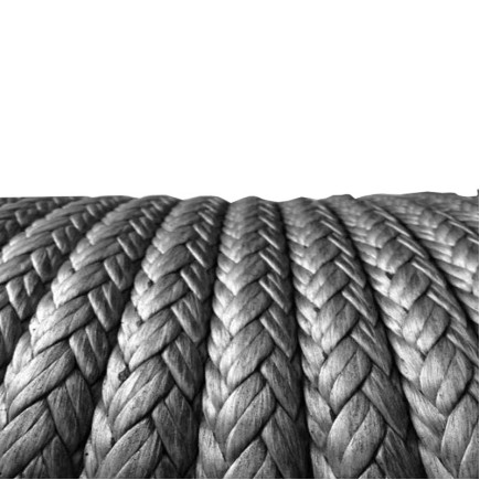 38mm - Stealth Fibre HMPE  - 12-Strand Single Braid - Abrasion-Resistant Coated Rope | Super-12