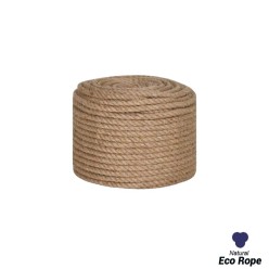 7mm - Eco Rope - 3 Strand - Twisted Hemp Rope | SOLD PER METER