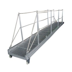0.6m x 3m - Customized Marine Aluminum Alloy Wharf Ladder | Warf Ladders