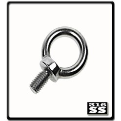 20mm - Stainless Steel Eye Bolts - Drop Forged - GR316 | 1.20T