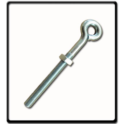 12mm x 250mm Eye Bolts with Nuts 