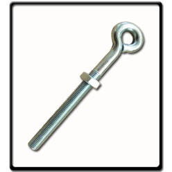 12mm x 300mm Eye Bolts with Nuts