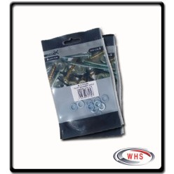 4mm - Flat Washers Galvanished | Pk10