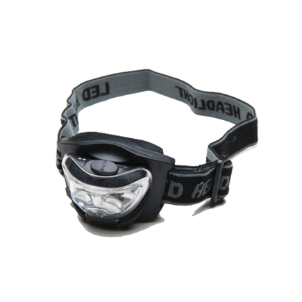 Headlight 2 LED + 1 Red LED