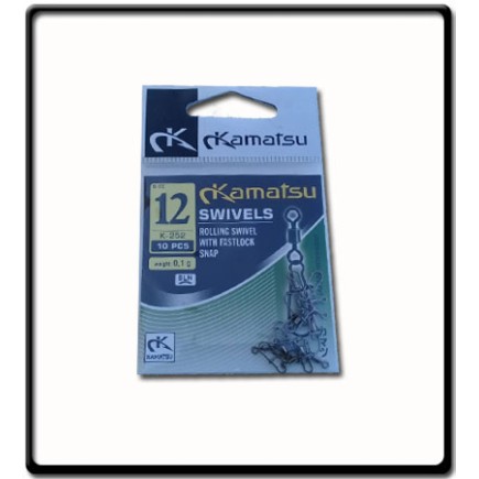 #12 - Rolling Swivel with Fastlock Snap | PK10