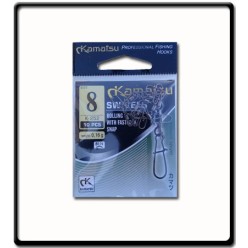 #8 - Rolling Swivel with Fastlock Snap | PK10