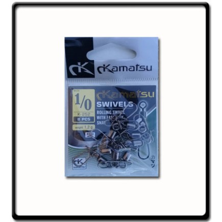 1/0 - Rolling Swivel with Fastlock Snap | PK10