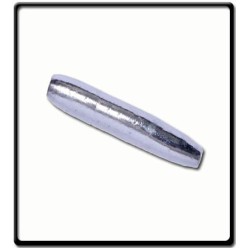 6oz / 170g - Snoek Leaded Barrel - Chrome | Snoek Gear