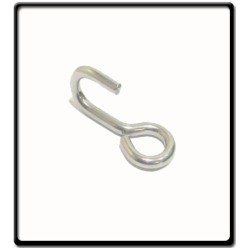 Stainless Steel "S" Hook Twisted - 4mm 