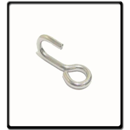 Stainless Steel "S" Hook Twisted - 4mm 