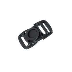 25mm - Quick Release Buckle - Black Plastic | Webbing Accessories