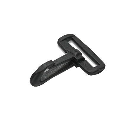 40mm - Swivel Plastic Clip - Black | Webbing Accessories
