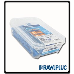 8mm x 40mm - Universal Nylon Wall Plug with Screw | 50 Pcs 