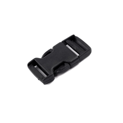 25mm - Quick Release Buckle - Black Plastic | Webbing Accessories