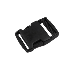 50mm - Quick Release Buckle - Black | PVC