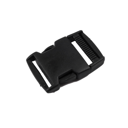 50mm - Quick Release Buckle - Black | PVC