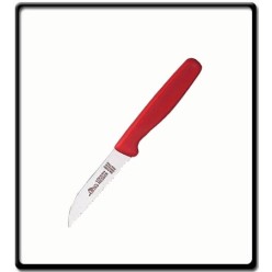 Ripping Knife Red  - Serrated Blade | Loewen Messer