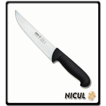 180mm - Butcher Knife - Black | Nicul