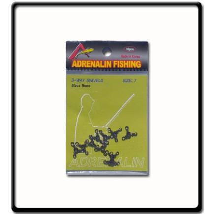 #7 - 3Way Brass Swivel - Adrenalin | PK10