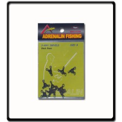 #8 - 3Way Brass Swivel - Adrenalin | PK10