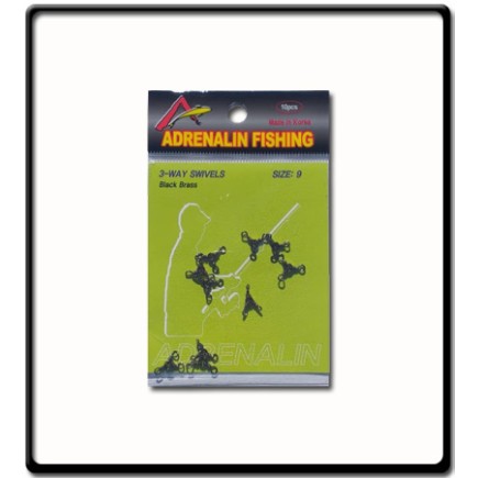 #9 - 3Way Brass Swivel - Adrenalin | PK10