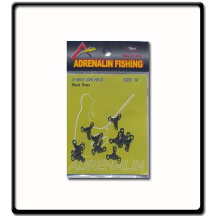 #10 - 3Way Brass Swivel - Adrenalin | PK10