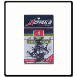 #4 - 3Way Brass Swivel - Adrenalin | PK10
