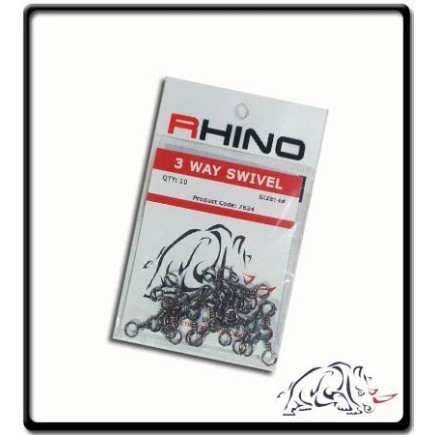 #4 - 3Way Swivels - Rhino | PK10