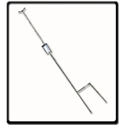 Rod Holder SS Lazy Spike 1.5m