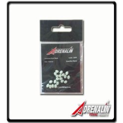 White Luminous Glow Bead 4x5mm | PK20