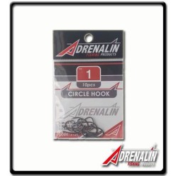 #1 - Black Circle Hooks | 10pcs