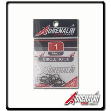 #1 - Black Circle Hooks | 10pcs
