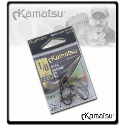 1/0 - Kamatsu Beak Hooks | 5pcs 1/0 - Kamatsu Beak Hooks | 5pcs