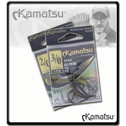 3/0 - Kamatsu Beak Hooks | 5pcs
