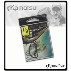 1/0 - Kamatsu Heavy Offset Hook  | 3pcs