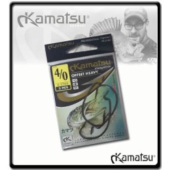 4/0 - Kamatsu Heavy Offset Hook  | 3pcs
