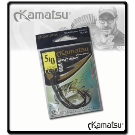 5/0 - Kamatsu Heavy Offset Hook  | 3pcs
