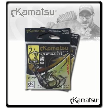 2/0 - Kamatsu Offset Regular Hook  | 5pcs