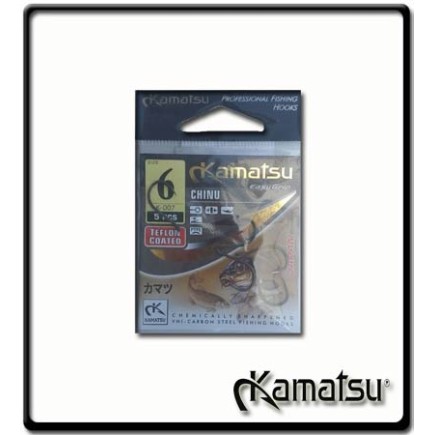 #6 Kamatsu Teflon Coated Chinu | 5Pk