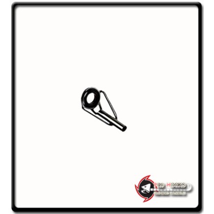 No.3 - Silver Black Fishing Rod Tip | 1 Pieces