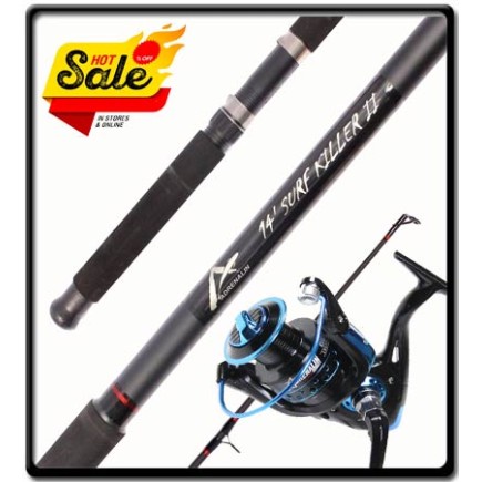 14ft - Surf Killer II with Blue Magic 7000 Reel | Combo