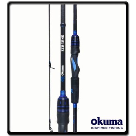 6'6Ft - Serrano Blue Okuma Rod - MH Cast | Okuma