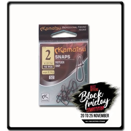 No. 2 - Fastlock Snap | 10Pcs No. 2 - Fastlock Snap | 10Pcs