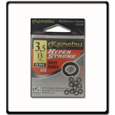 3.5mm Hyper Strong Split Rings | 10Pcs