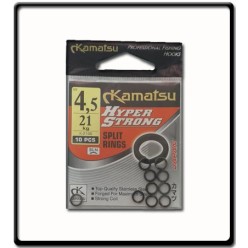 4.5mm Hyper Strong Split Rings | 10Pcs