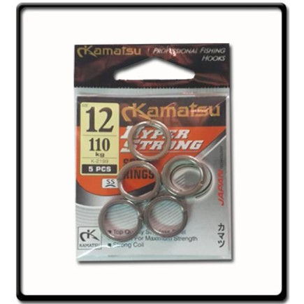 12mm Hyper Strong Split Rings | 5Pcs