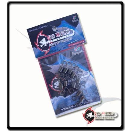 #4 - Black Power Swivels | 10Pk