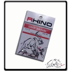 #16 - Barrel Swivel with Snap - Rhino | PK10